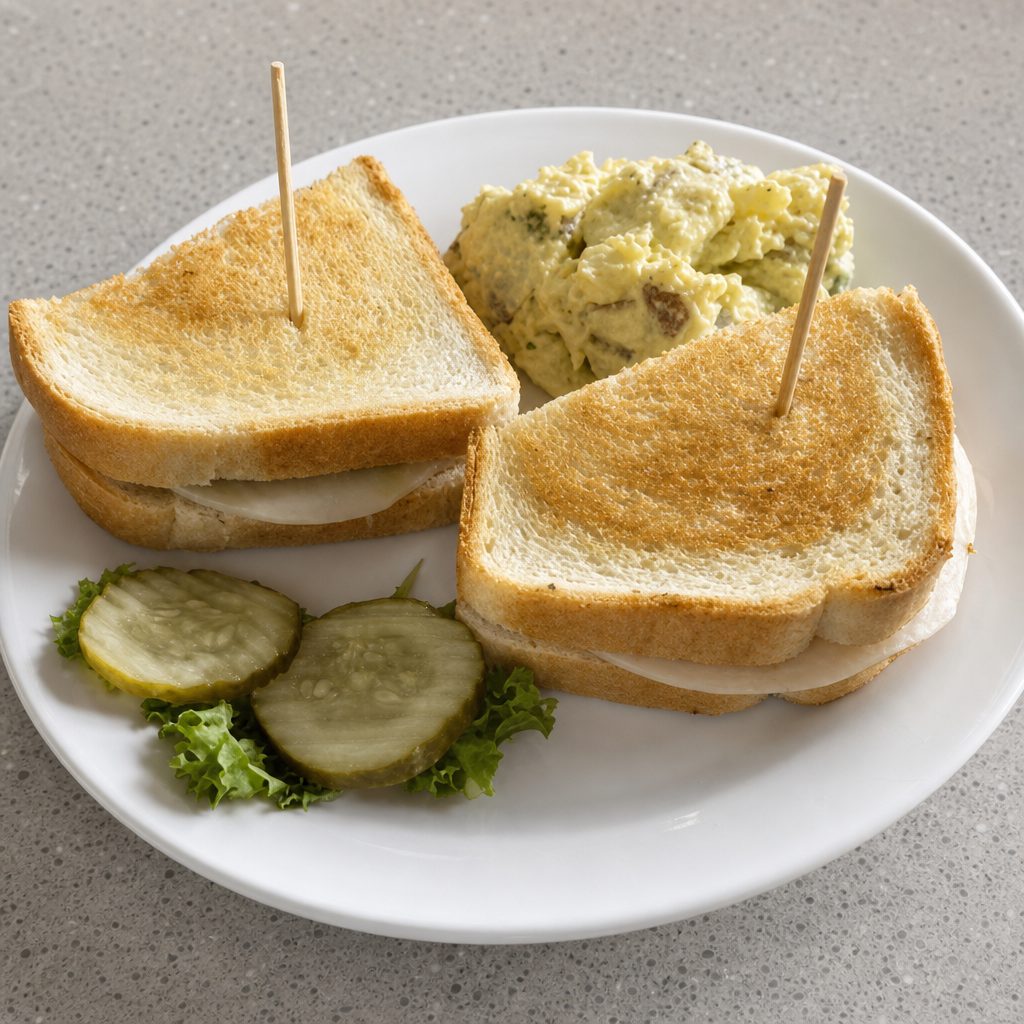 Turkey, Roast Beef, Corned Beef or Ham Sandwich.